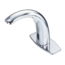 Touchless stainless steel kitchen faucets
